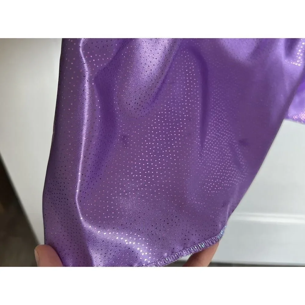 Disney Princess Rapunzel Girls Halloween Pretend Dress Up Play Costume S 4-6 - Picture 6 of 12
